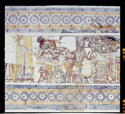 Animal Sacrifice, from the Agia Triada Sarcophagus, Minoan, c.1400 BC by Unknown